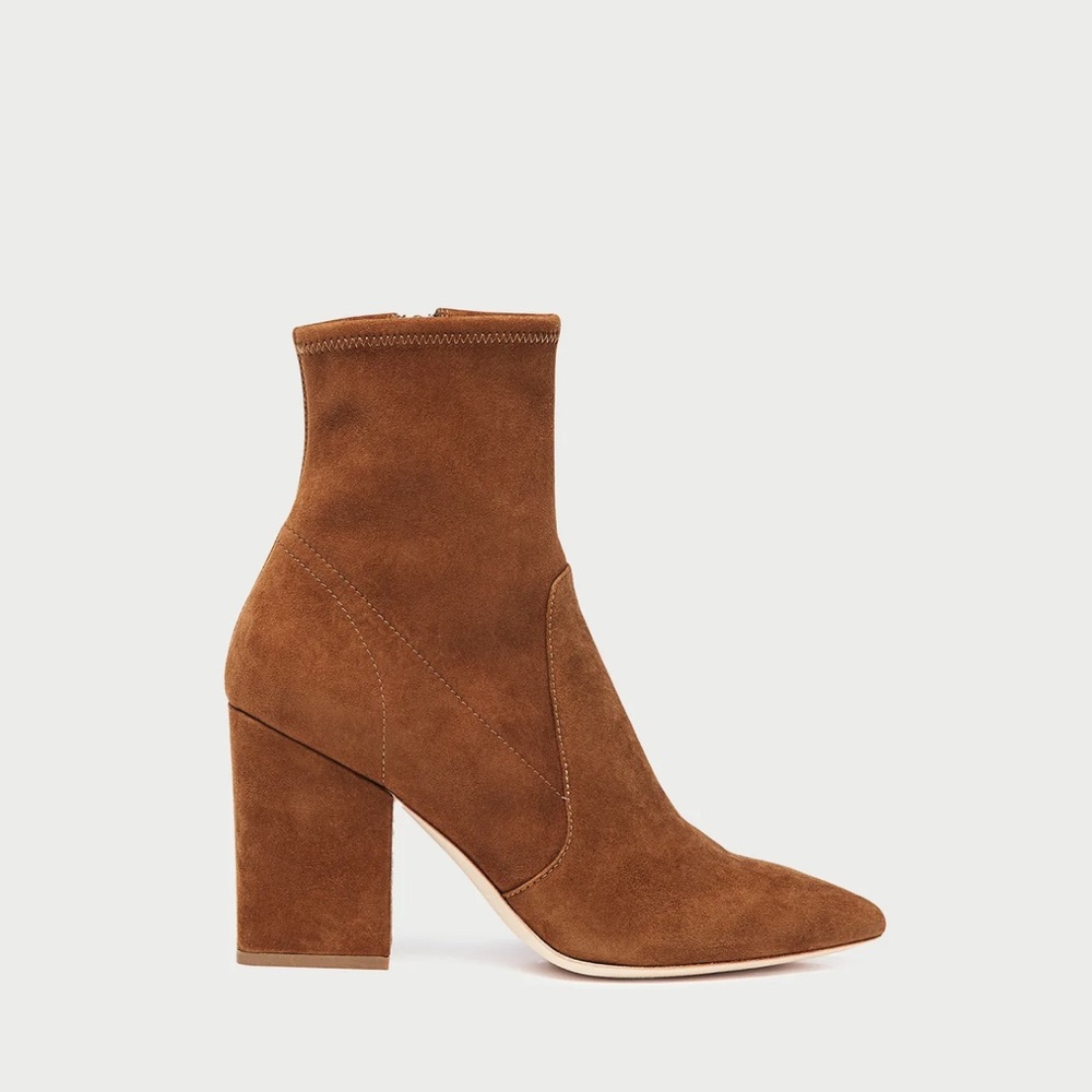 Loeffler Randal Isla Bootie Cacao Size 7